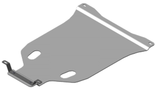 Усиленная защита Motodor кпп. 5 мм, алюминий. для Lexus LS 430 2000-2006 арт.35006