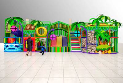 Детский игровой лабиринт «Тайна Джунглей»