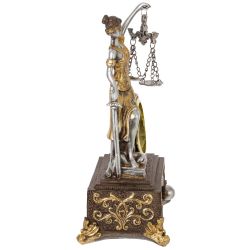 GAEM Часы настольные декоративные "Фемида" (1xLR44), L12 W9 H21,5 см