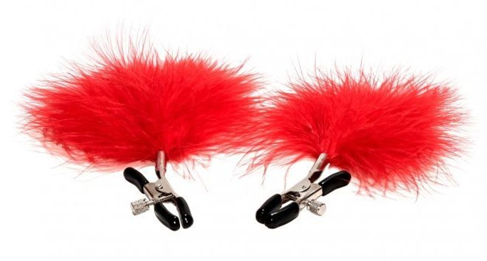 Эротический набор БДСМ из 6 предметов в красном цвете (Цвет: красный)