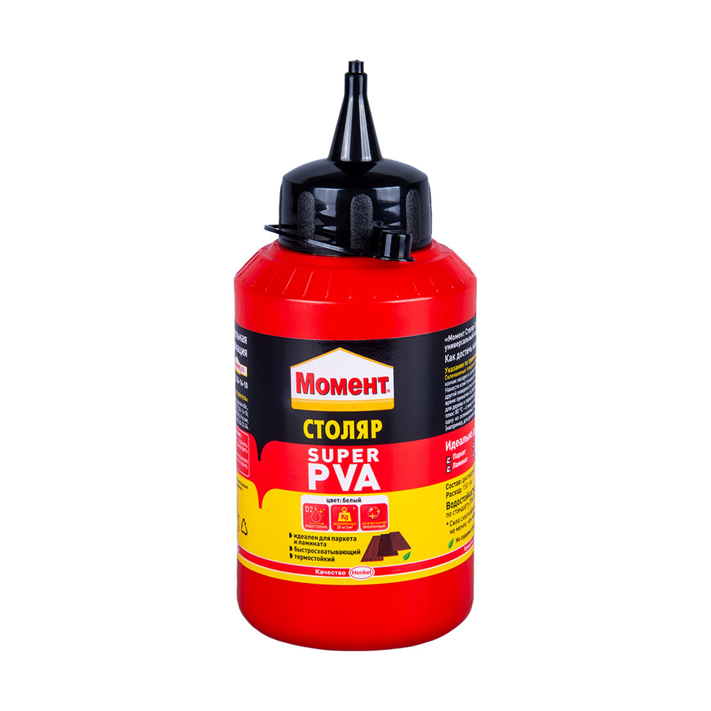 Клей для дерева Момент СТОЛЯР SUPER PVA  250г