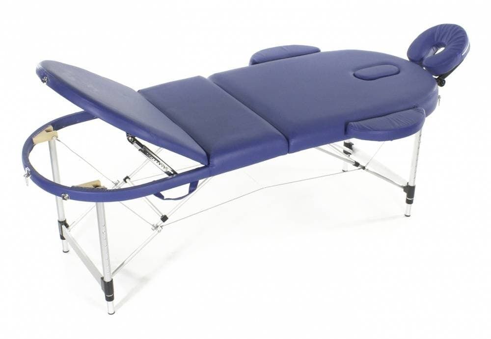 Массажный складной стол JFAL03 овал