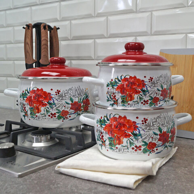 Набор кастрюль "Амариллис" №02