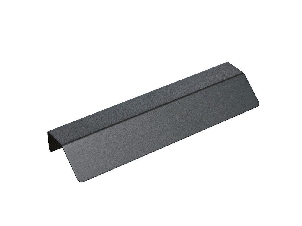 Ручка торцевая мебельная СТ-1, Матовый черный