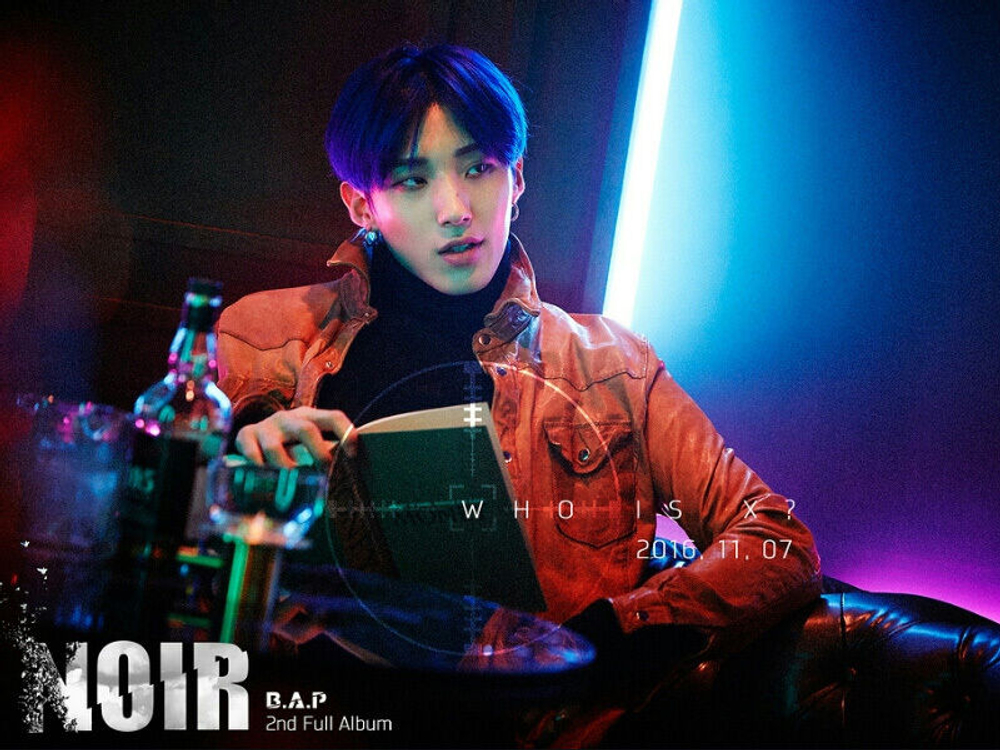 Альбом B.A.P - NOIR 2nd Album Limited Edition MOON JONG UP Version