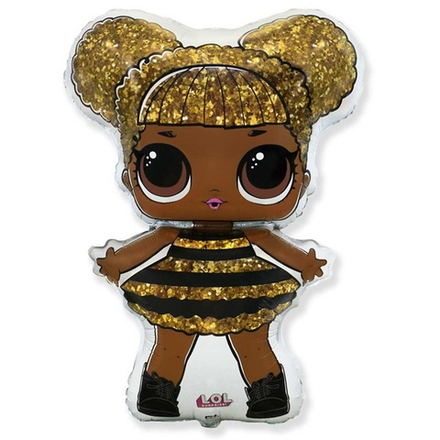 Шар Фигура "Куклы ЛОЛ QUEEN BEE"