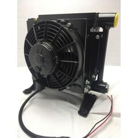 Маслоохладитель МО1К 100 л/мин 220/380 В с предохранительным клапаном на сброс давления свыше 6 бар