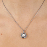 Колье Dyrberg Kern DELISE SS GREY /WHITE PEARL 450105