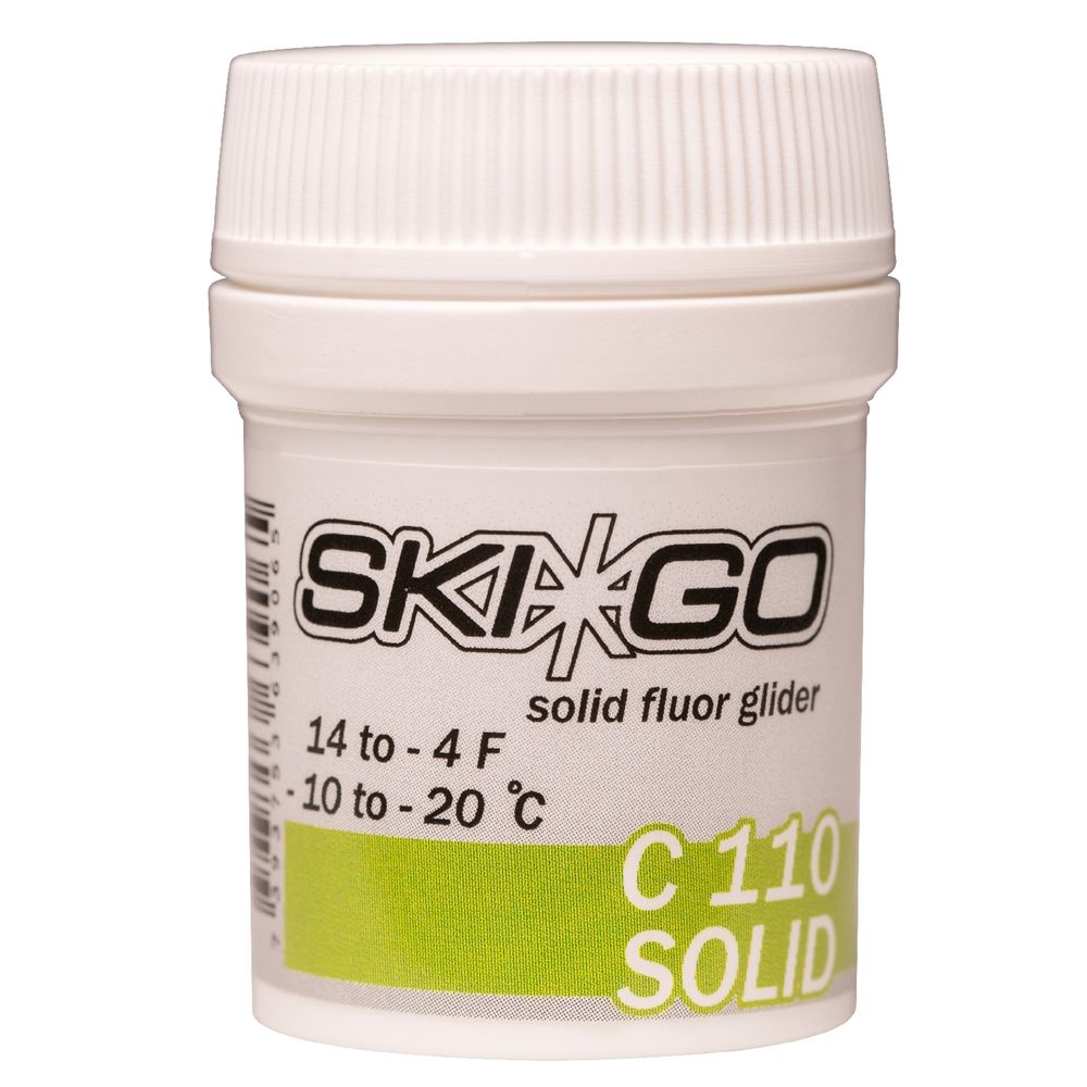 Фтористый ускоритель-порошок Skigo С110 FS Solid (для всех типов снега) (-10°С -20°С) 20 г.
