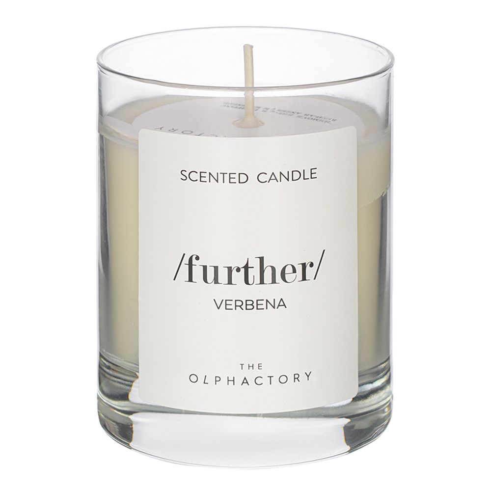 Свеча ароматическая The Olphactory, Further, Verbena (новая), 40 ч