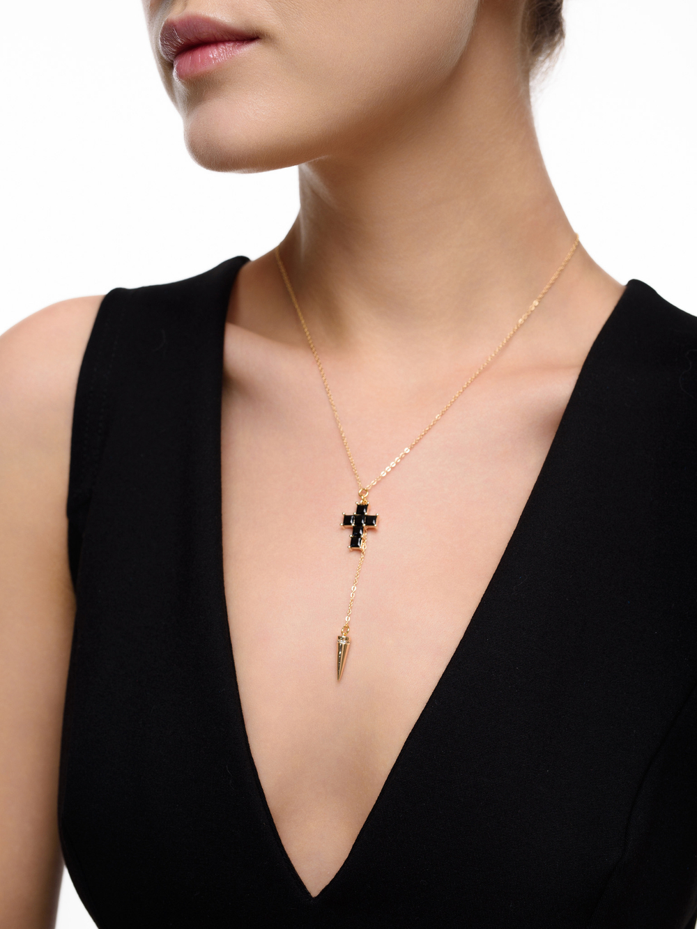 Сотуар "Thorn and Cross" Black Gold