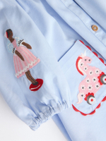 Платье для девочки Next B34-162, Голубой