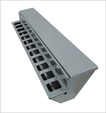 Кормушка для кур 60 см Экономка с крышкой