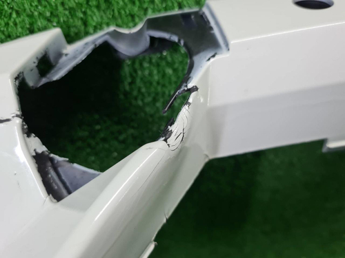 Юбка переднего бампера BMW X3 G01 (2021-н.в.)