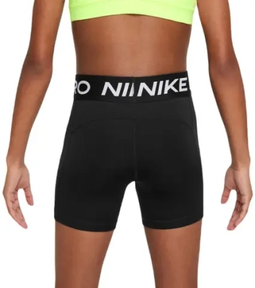 Шорты для девочки теннисные Nike Girls Pro Dri-Fit Shorts - black/white
