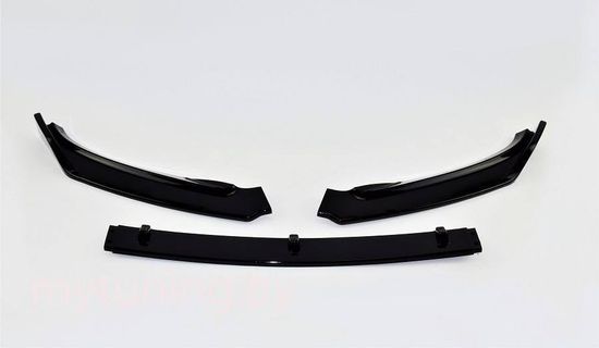 Сплиттер переднего бампера V.2 для VW PASSAT B8 2014-