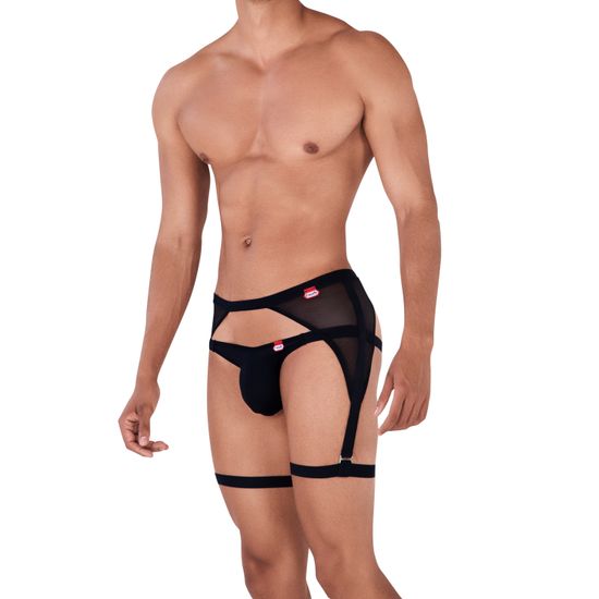 Мужские трусы джоки черные с поясом Pikante MAGNO JOCKSTRAP 034311