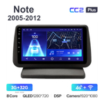 Teyes CC2 Plus 9"для Nissan Note 2005-2012