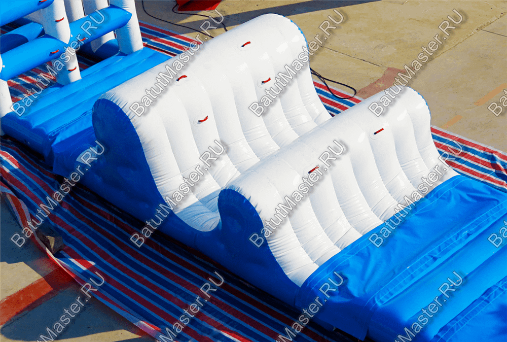 Элемент аквапарка «Препятствия с волнами», 6×2×2 м