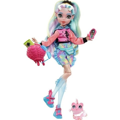Кукла Monster High Lagoona Blue с питомцем