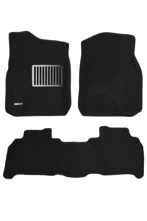 Коврики салона для TOYOTA LC 200 (2007-2012)/LEXUS LX570 (2007-2012) Euromat 3D Lux черные. Арт. EM3D-005118