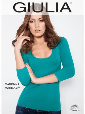 Футболка Maglia Scollo Madonna Manica 3/4 Giulia