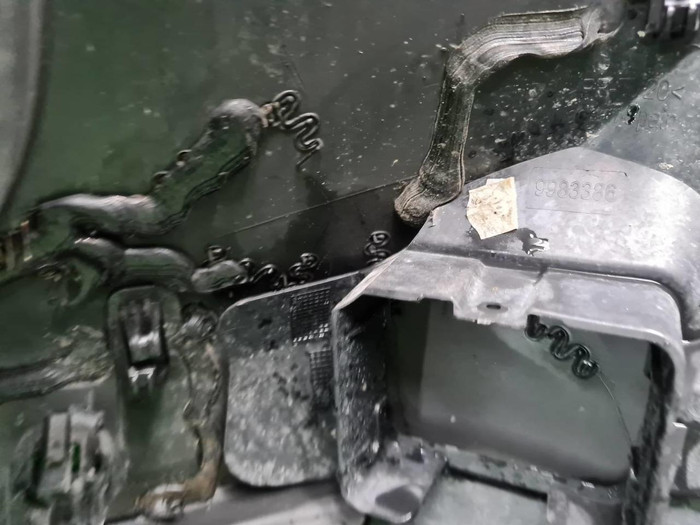 Бампер задний Mercedes V w447 (2019-н.в.)