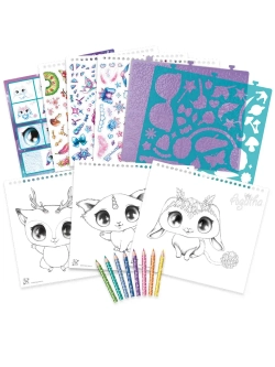 Раскраска для девочек Мифики