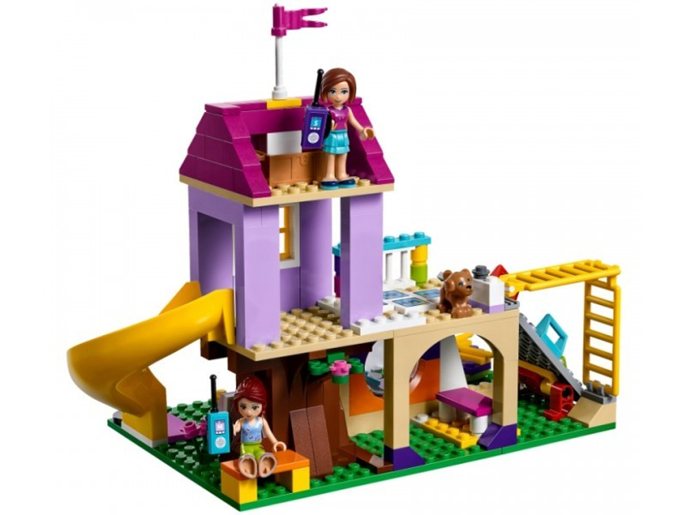 LEGO Friends: Игровая площадка Хартлейк Сити 41325 — Heartlake City Playground — Лего Френдз Друзья Подружки