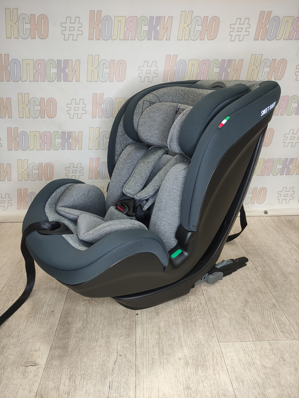 Автокресло детское Sweet Baby Gravity BH7613519 (O9) Grey 9-36