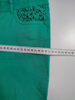 Брюки DeFacto бирюзовые на 13-14 лет