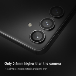 Защитное закаленное стекло (3шт) от Nillkin на камеру смартфона Samsung Galaxy S24, серия CLRFilm Camera Tempered Glass