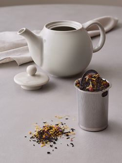 Чайник заварочный с ситом Pure, 1 л, белый