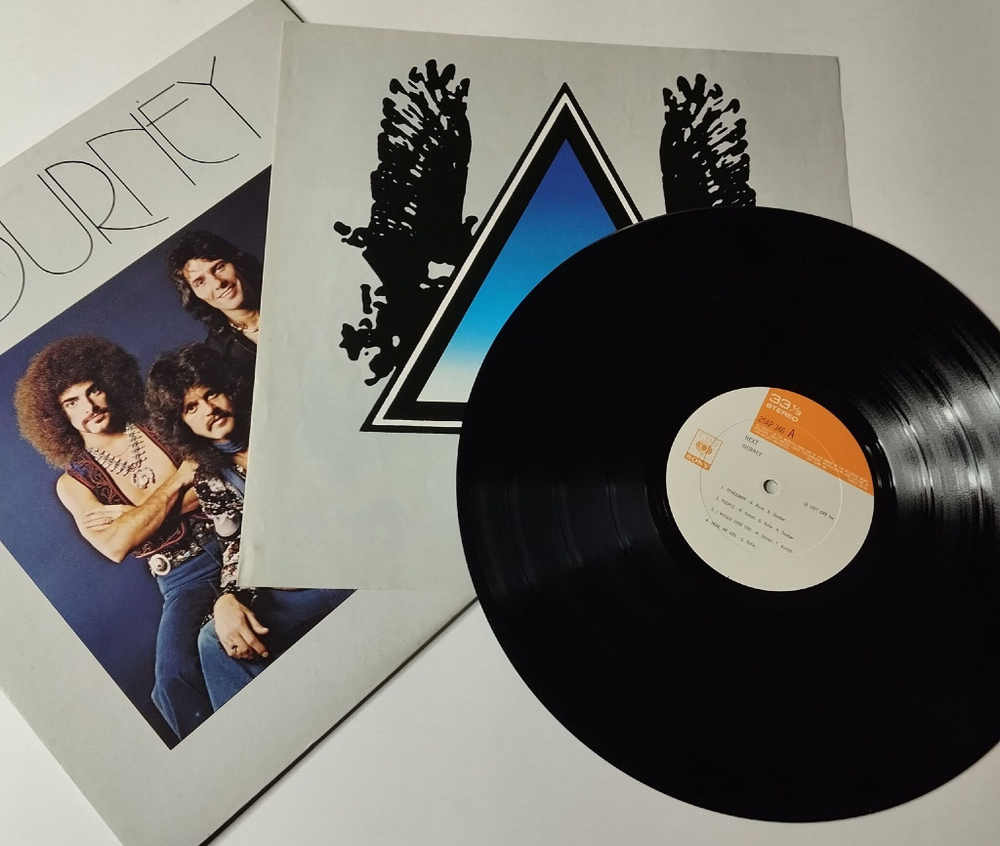 Винтажная виниловая пластинка LP Journey Next (Japan 1977) (No Obi) Here We Are