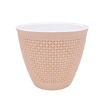 Кашпо "Ротанг" (1,6л.) Цв. Пудровый