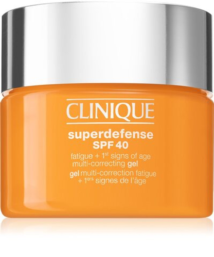 Clinique Superdefense SPF 40 Fatigue + 1st Signs of Age Multi Correcting Gel - крем против первых признаков старения для всех типов кожи /  SPF 40 30  ml  / GTIN 020714893514