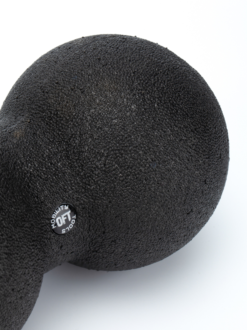 Шар массажный сдвоенный 24 х 12 см черный