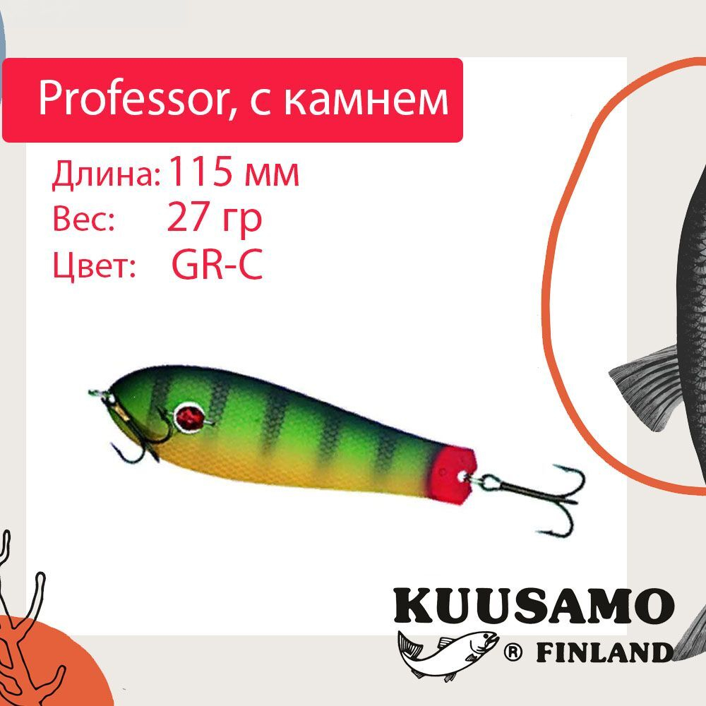Блесна для рыбалки Kuusamo Professor