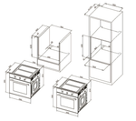 Электрический духовой шкаф "Oasis" D-MSN