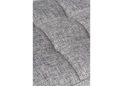 Табурет Байя рогожка графит / черный матовый