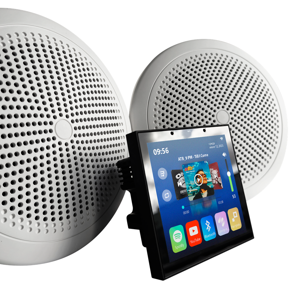 Комплект влагостойкой акустической системы для бани, сауны и хамама SW SENSOR 2.0 - Standart 4