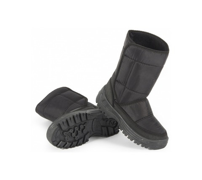 Сапоги мужские Дутые ПВХ, черный