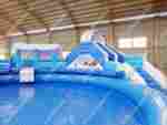 Наземный надувной аквапарк «Морское царство» 15,5*15*6 м
