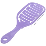 Расческа массажная продувная «МАРЦИПАН», цвет сиреневый, 8*24см (пластиковая коробка)●