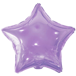 Шар фольгированный Звезда 46 см (Сиреневый)
