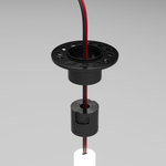 Встраиваемое крепление для круглого гибкого неона Elektrostandard Full light FL 2860 черный