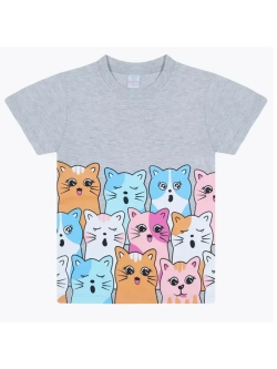 Футболка для садика и школы.девочка.набор 3 шт