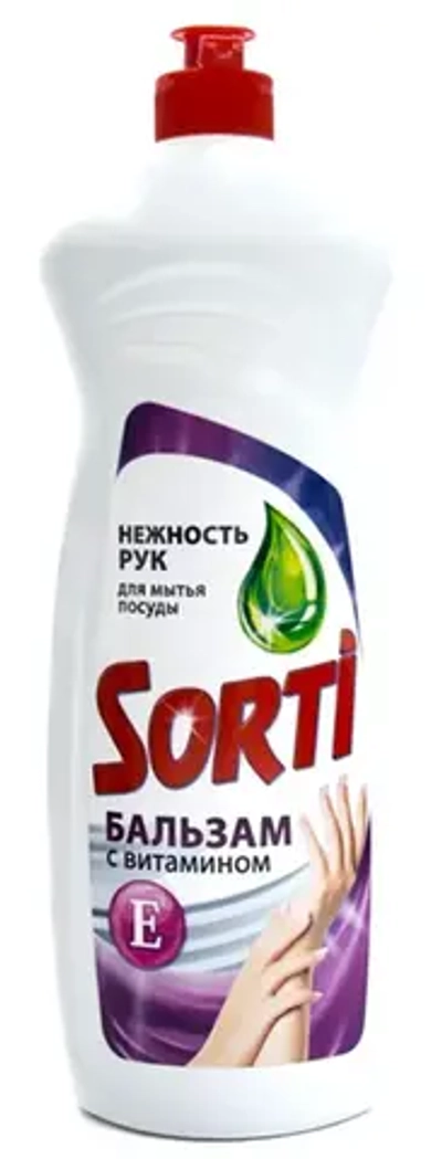Средство для мытья посуды SORTI ЖМС С Витамином Е 900 г.
