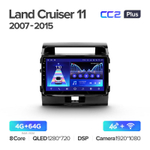 Teyes CC2 Plus 10,2" для Toyota Land Cruiser 200 2007-2015