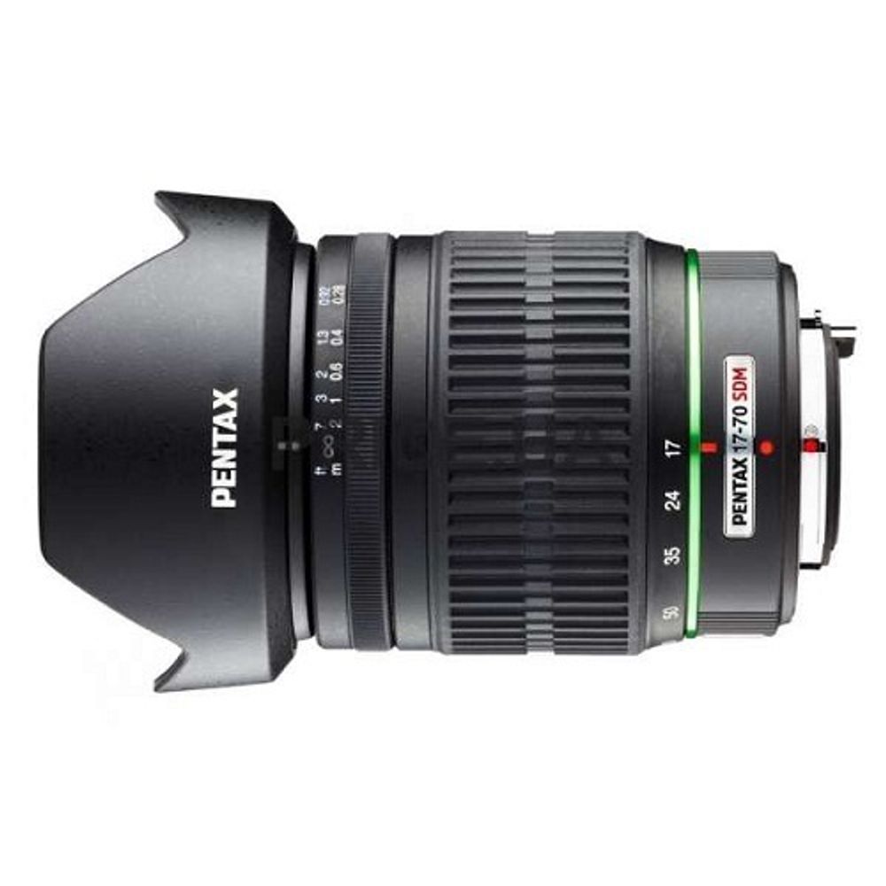 Объектив Pentax DA 17-70mm f/4 AL IF SDM Black для Pentax